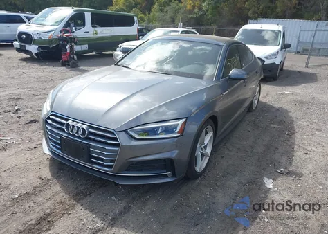 2018 Audi A5 2.0T Premium from USA, damaged, VIN WAUENCF54JA100591